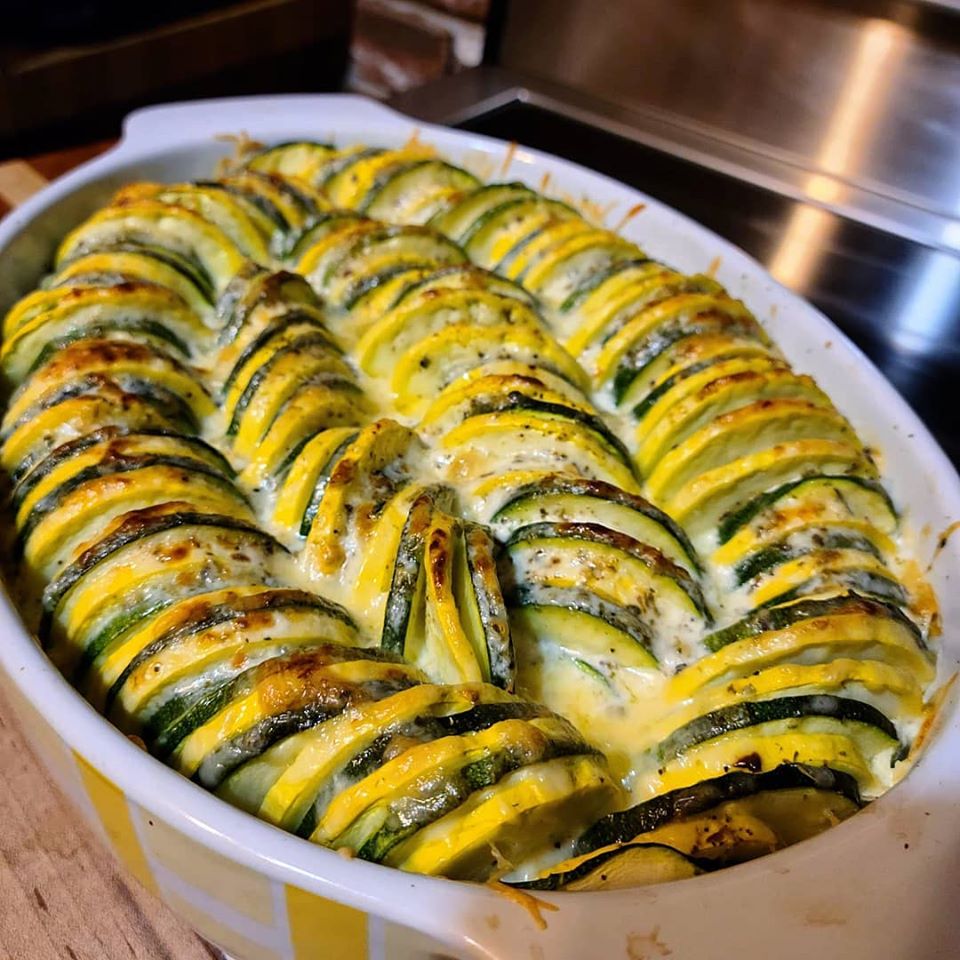 Cheesy Zucchini Bake