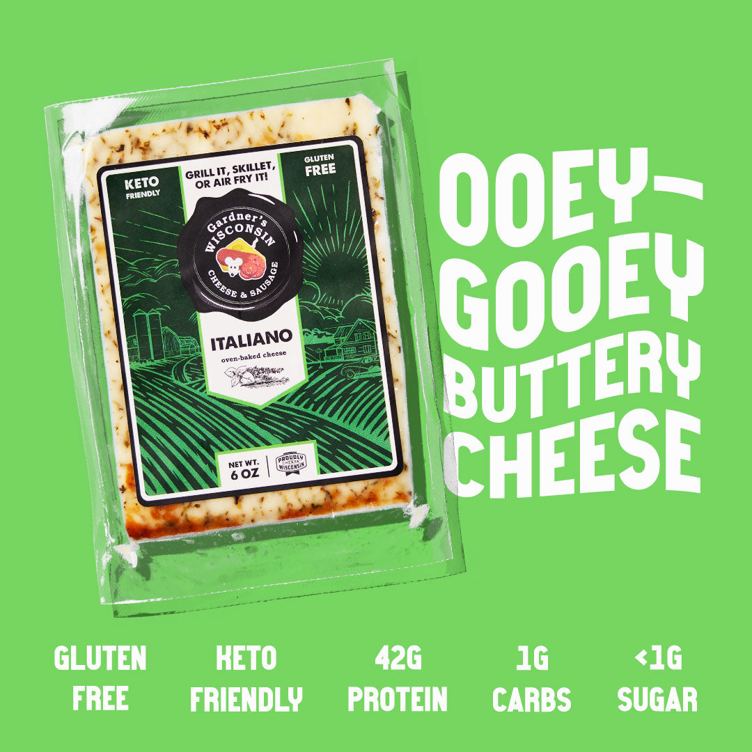 Free Italiano Oven-Baked Cheese - Gardners Wisconsin Cheese and Sausage