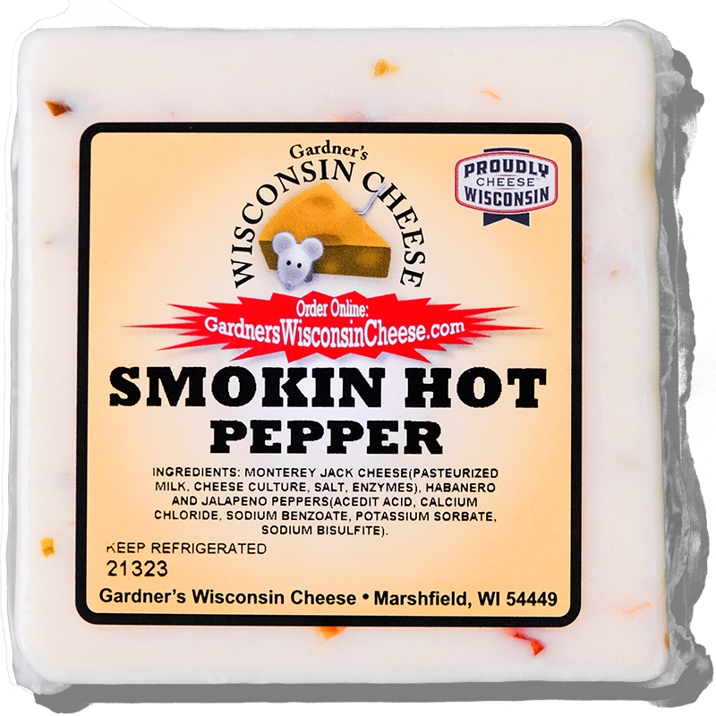 Smokin' Hot Pepper Jack - Gardners Wisconsin Cheese and Sausage